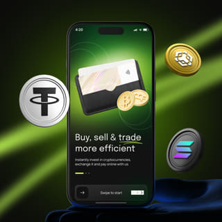 Mobile device displaying the Wveltrion trading platform