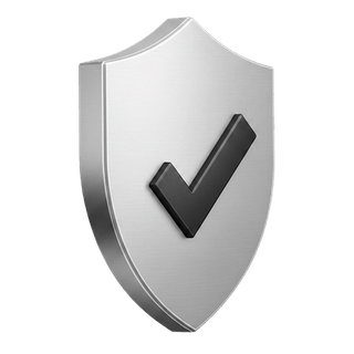 3D checkmark symbol displayed on the Wveltrion how it works page