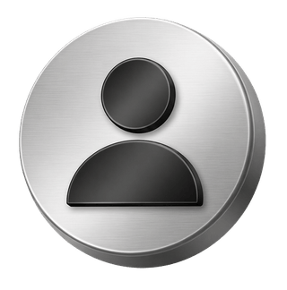 Silver 3D user avatar icon displayed on the frequently asked questions page