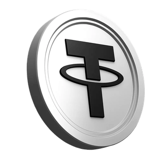 Tether USDT coin image displayed within the platform details area